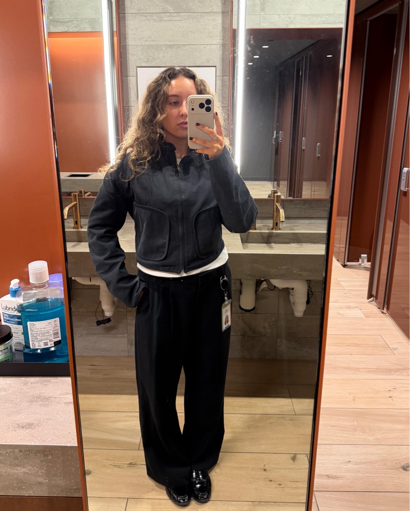 Lioness Crue Cropped Jacket by Lioness - Pickle