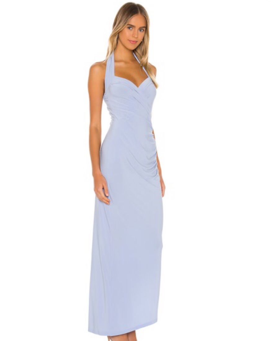 Norma Kamali x Revolve Blue Dress | Pickle