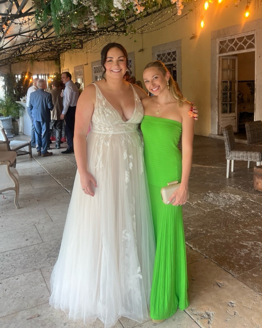 Bright Green Dress by Line & Dot - Pickle