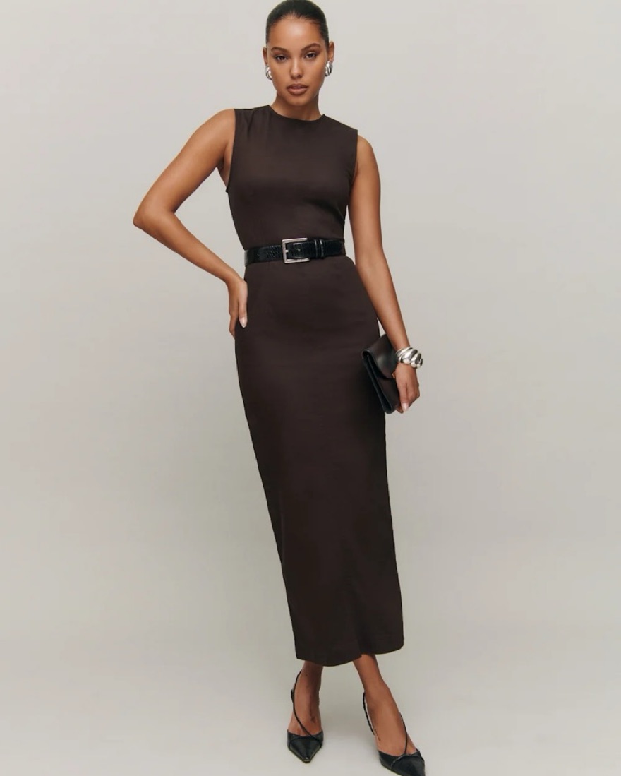 agua by agua bendita alga pacifico embroidered midi dress Agua by Agua Bendita Uchuva Nispero Midi Dress Uchuva / M