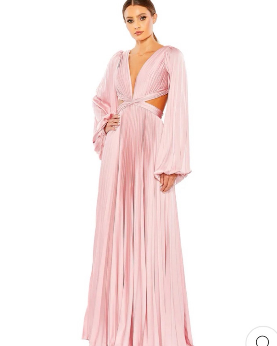 Pink Long Sleeve Mac duggal Dress by Mac duggal - Pickle