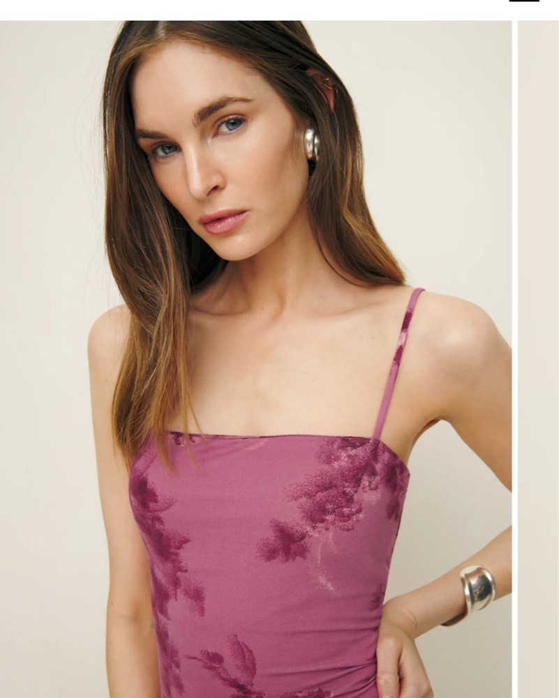 Reformation Elise Knit Dress by Reformation - Pickle
