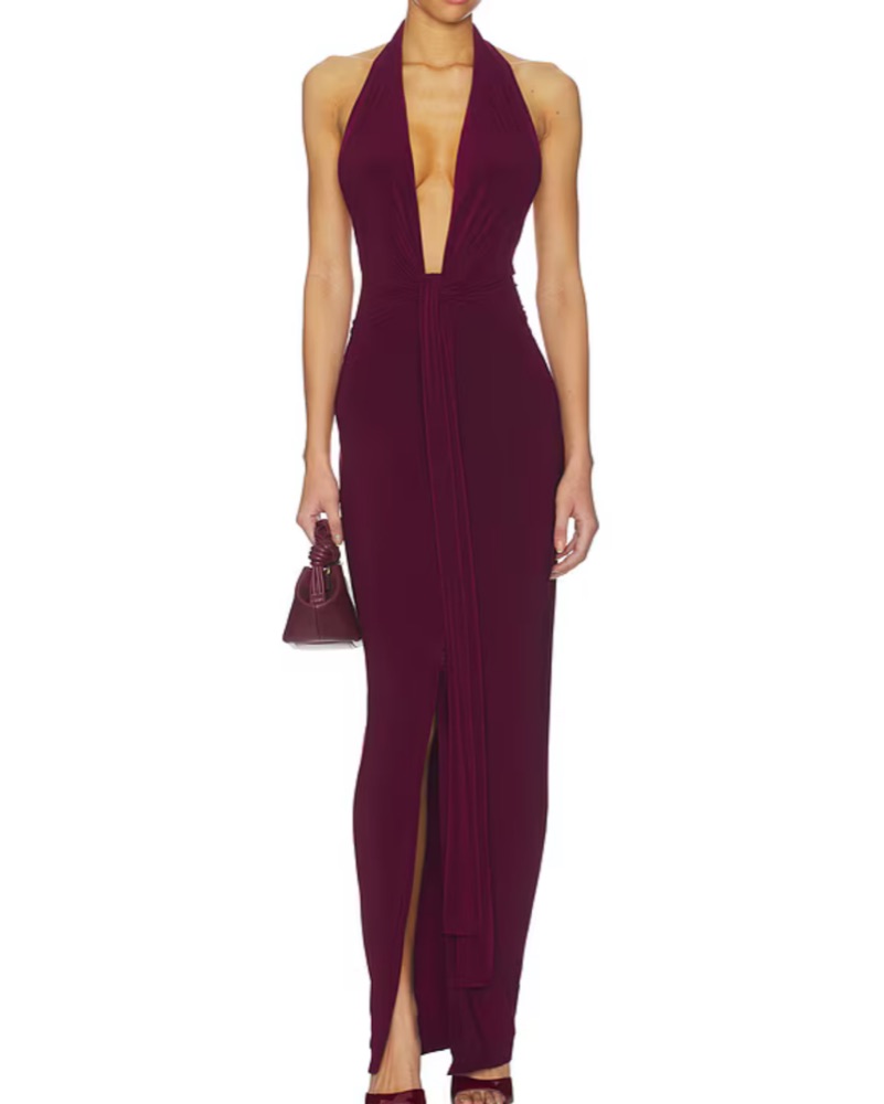 lace pearl wedding dress A-Line Sheer Long Sleeves Illusion Bodice – HAREM's Brides layered lace metafield_color_Burgundy Oscar de la Renta Tamanho:XS