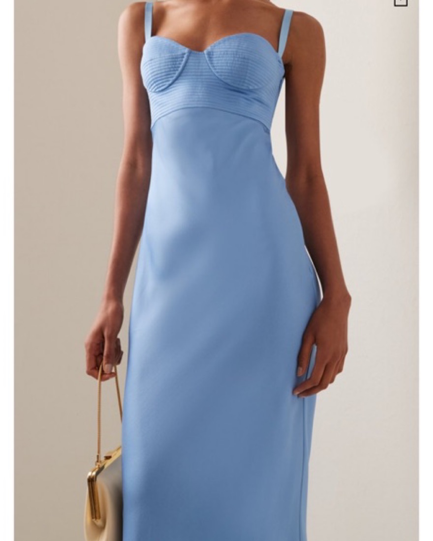 anna october blue dress Snowdrop dress XS / Light blue