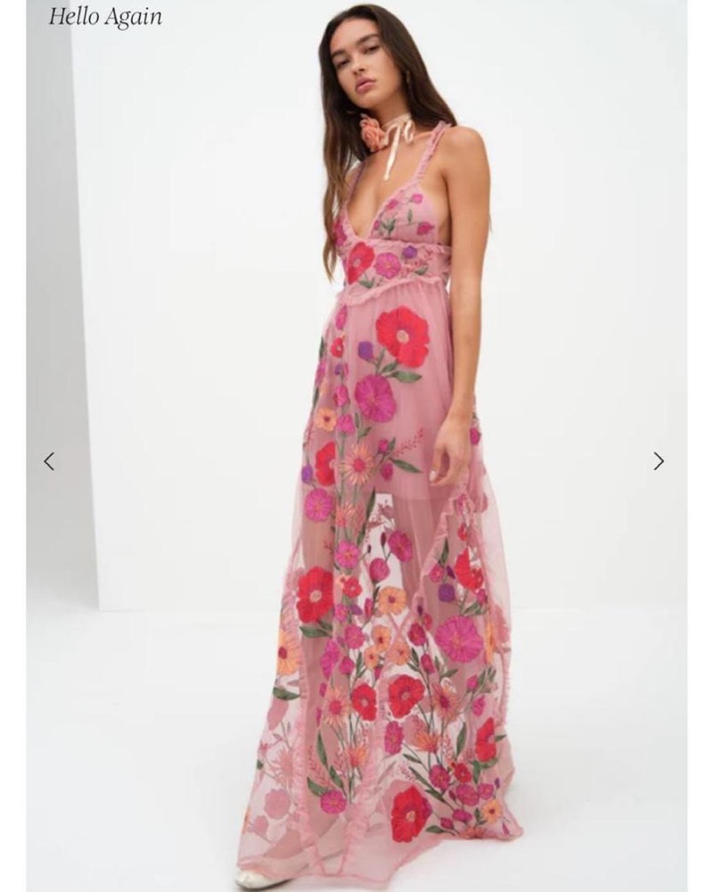 for love and lemons leila maxi dress Lady in red // The Lelia Maxi Dress