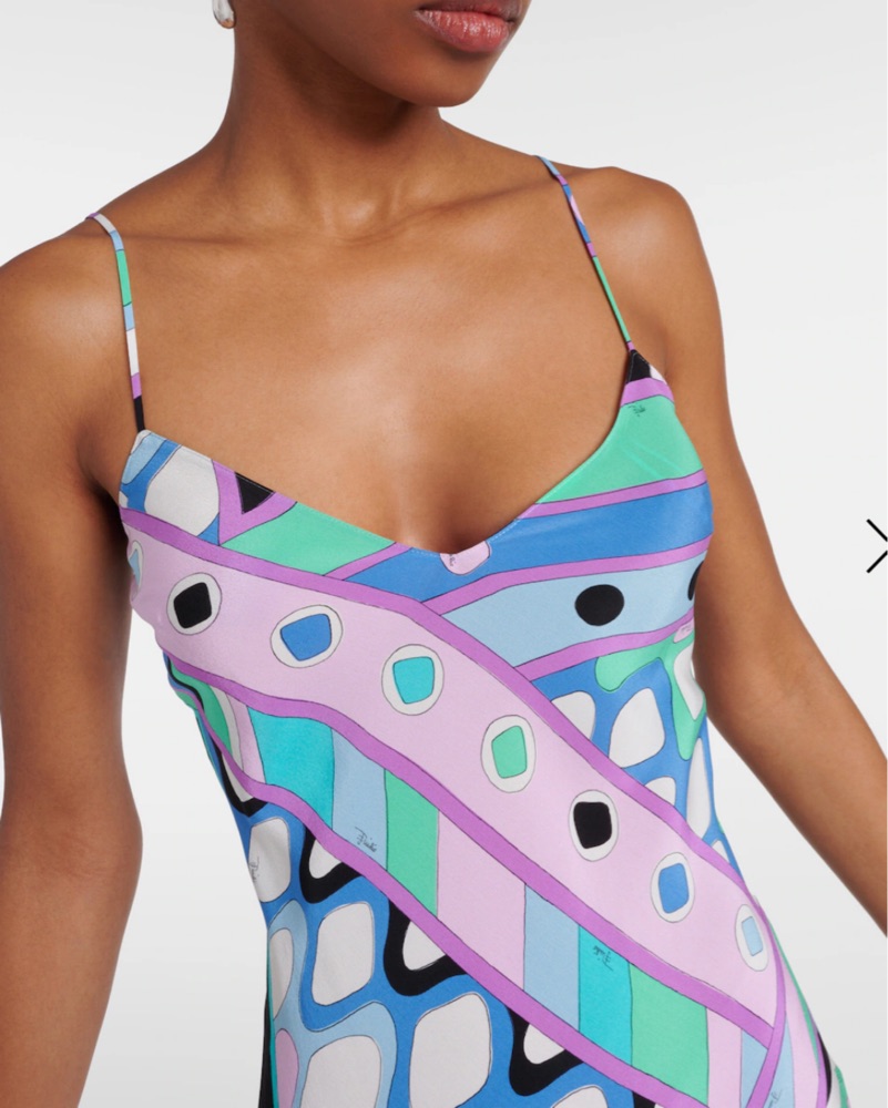 Emilio Pucci Vivara Print Dress | Pickle
