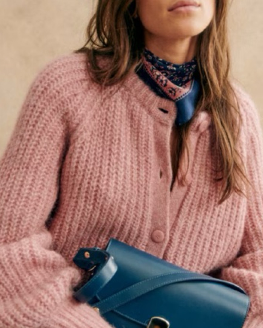 Sezane Emile Cardigan by Sezane - Pickle
