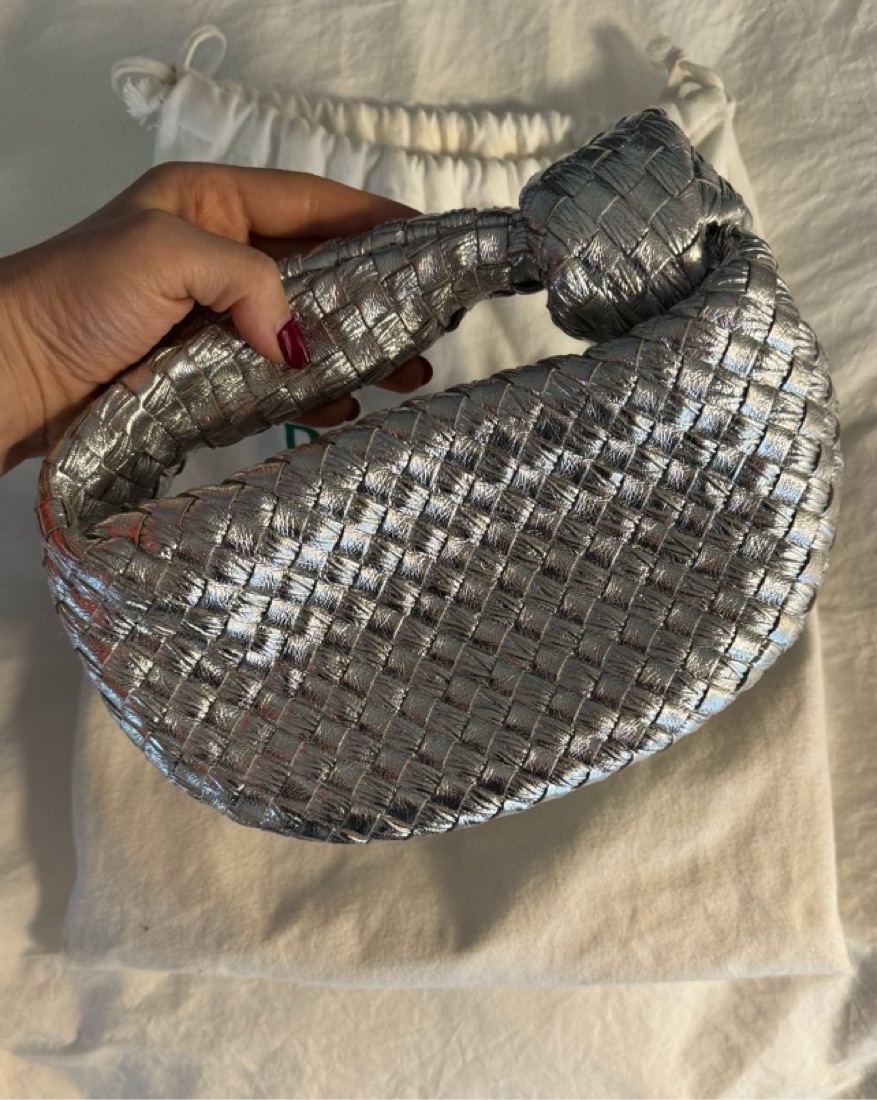 Bottega Veneta Silver Mini Jodie | Pickle