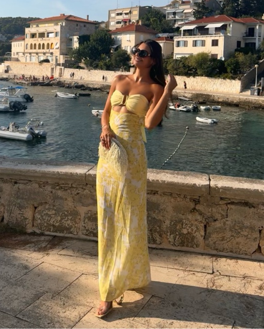 Yellow wedding Guest Dress by Peppermayo - Pickle