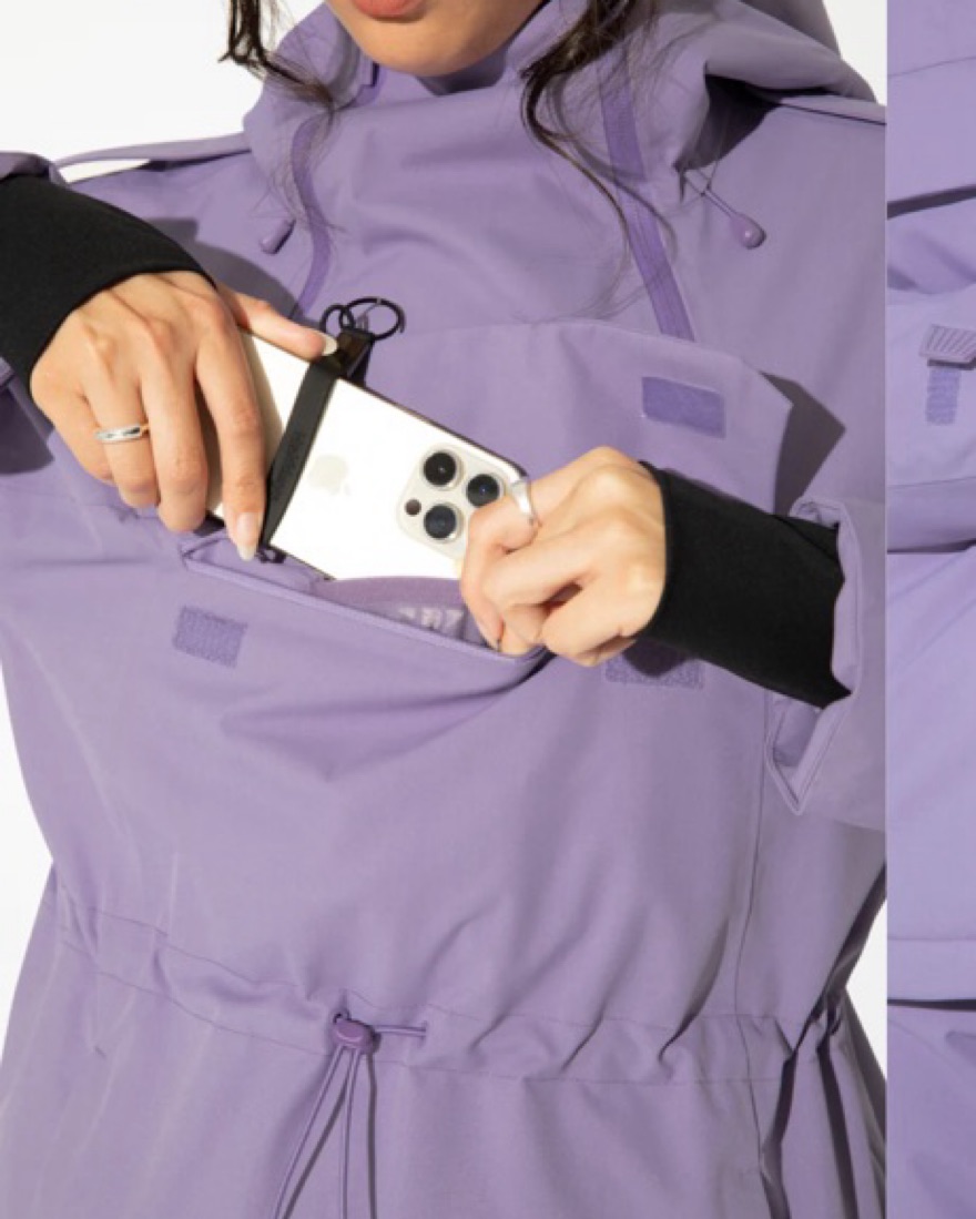 Halfdays ronnie Snowboard Jacket by Halfdays - Pickle