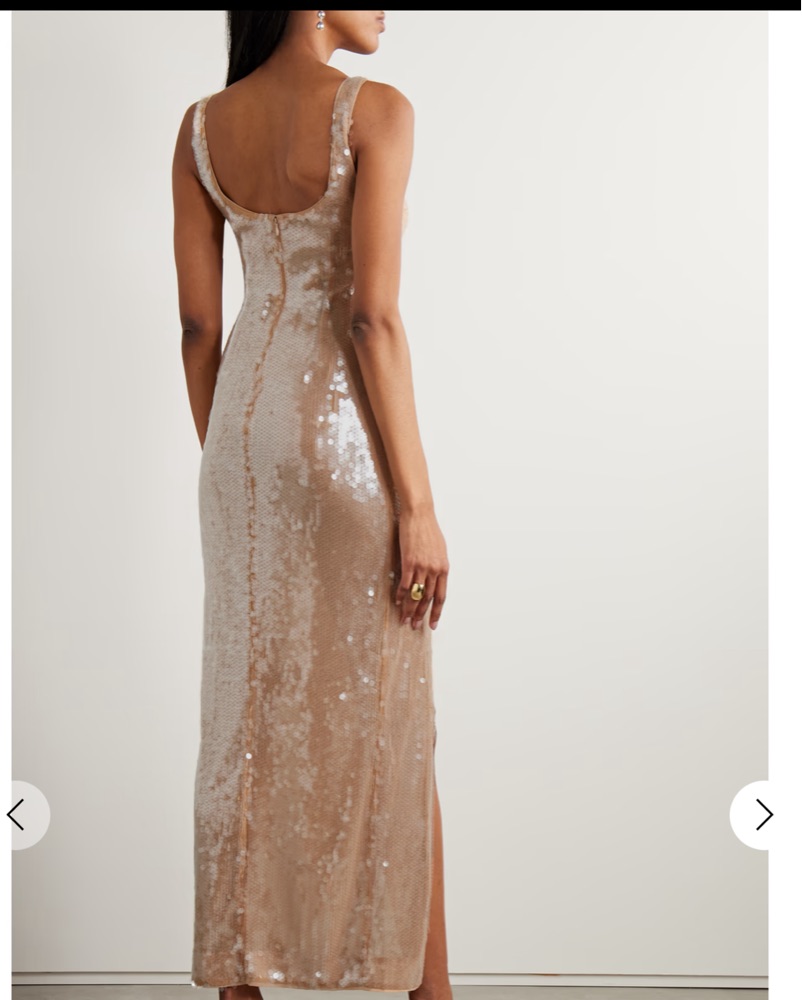 STAUD Le Sable Sequin Dress by Staud - Pickle