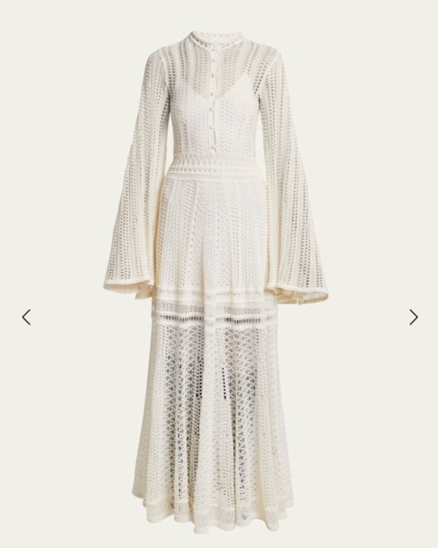 【Chloe】リブニットウールアンドカシミヤ maxiドレス CHLOE Cashmere Knit Dress | Pickle