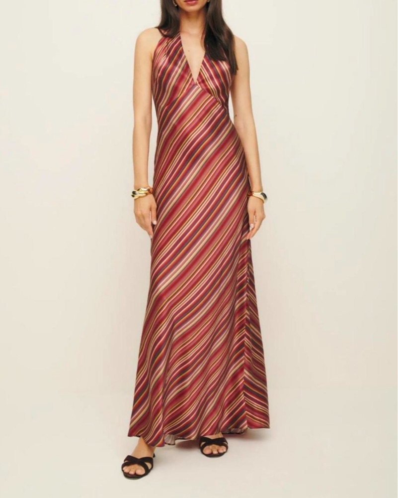 jersey printed maxi dress Lia Jersey Printed Maxi Dress