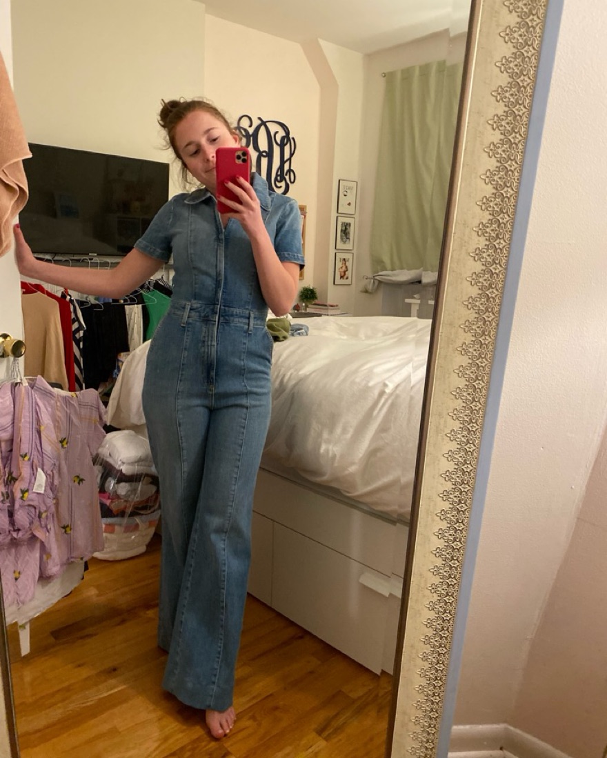 ALICE+OLIVIA デニム ジャンプスーツ PENNIE ALICE & OLIVIA Denim Jumpsuit | Pickle