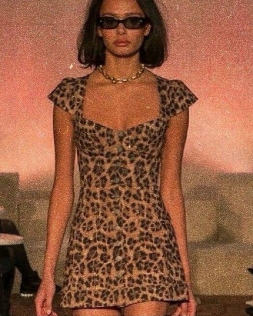 Miaou leopard dress sale