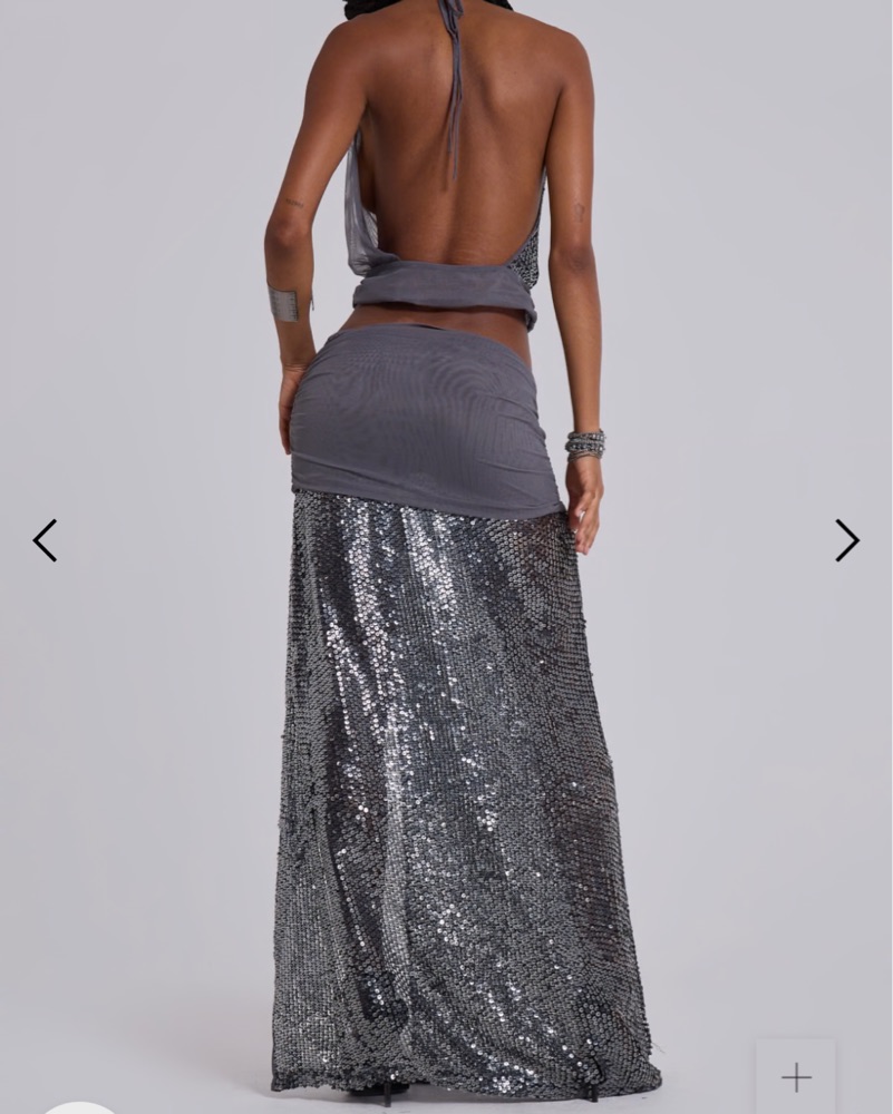 Jaded London Selina Sequin Set by Jaded London - Pickle
