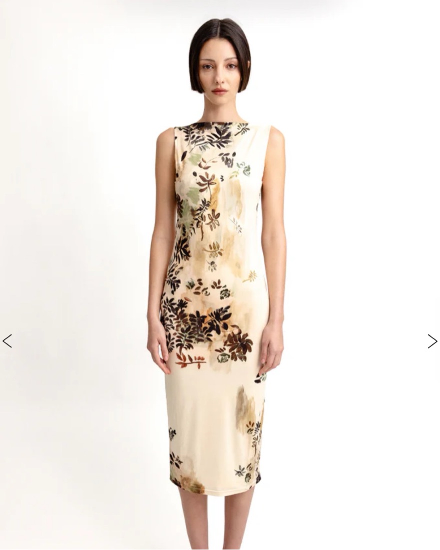 midi or knee length dresses Pernille Strapless Ruched Knee Length Dress White