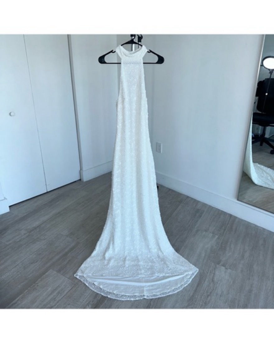 emery lace halter maxi dress Meshki, Emery New Wedding Dress Save 23%