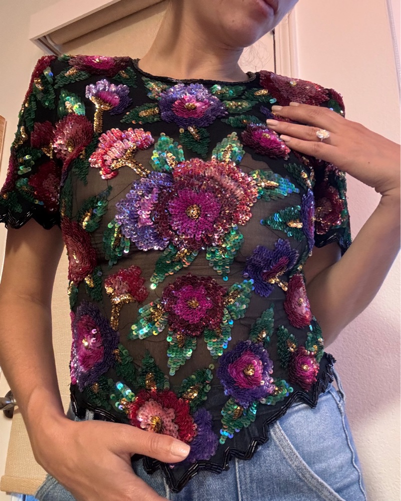 トップス Mallion vintage top Madewell Lightspun Julianne Smocked Waist Top for Women - Deep V