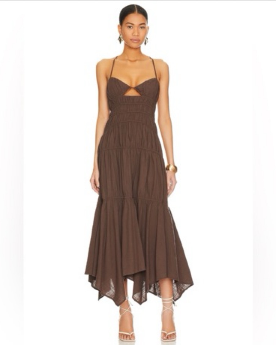 cream dress long Perdita Sleeve Lace Maxi | | Womens sleeveless prom dress or special occasions Kalani A-line Sarong Chiffon UPC:UPCO