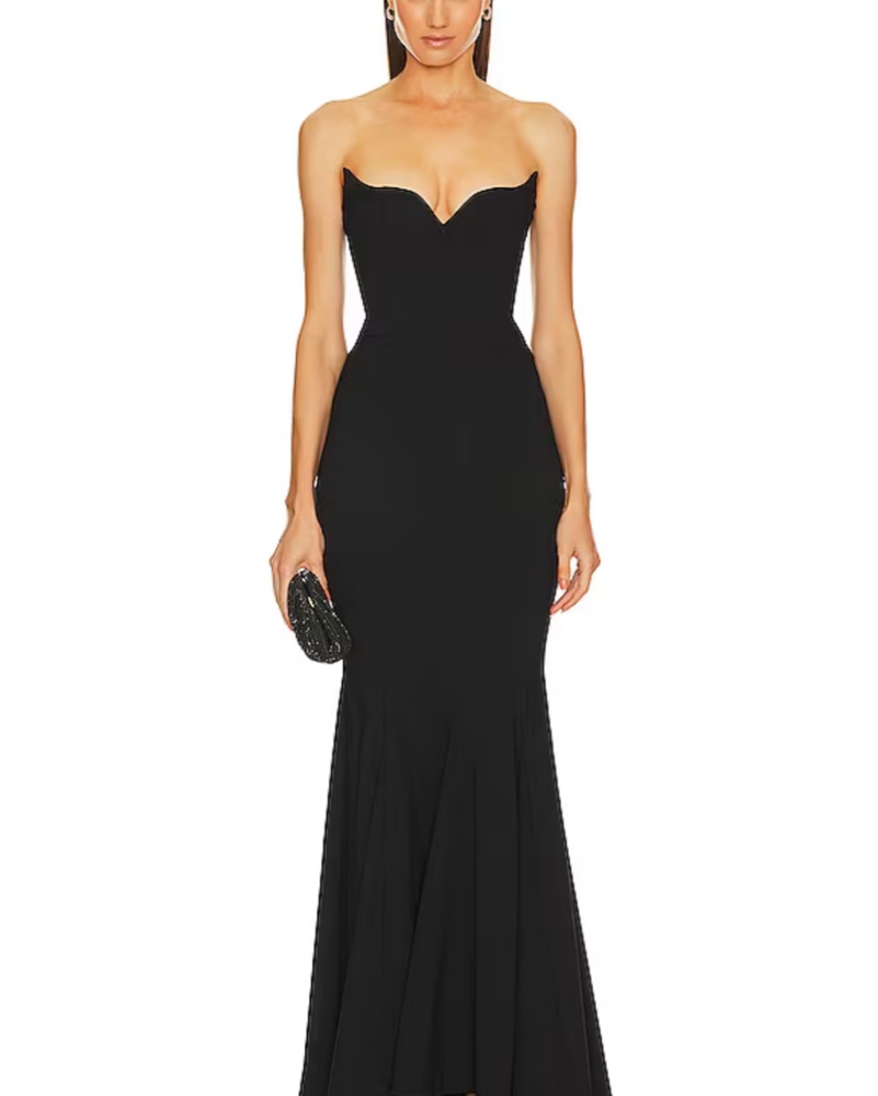 revolve black bridesmaid dress Wedding - Bridesmaid