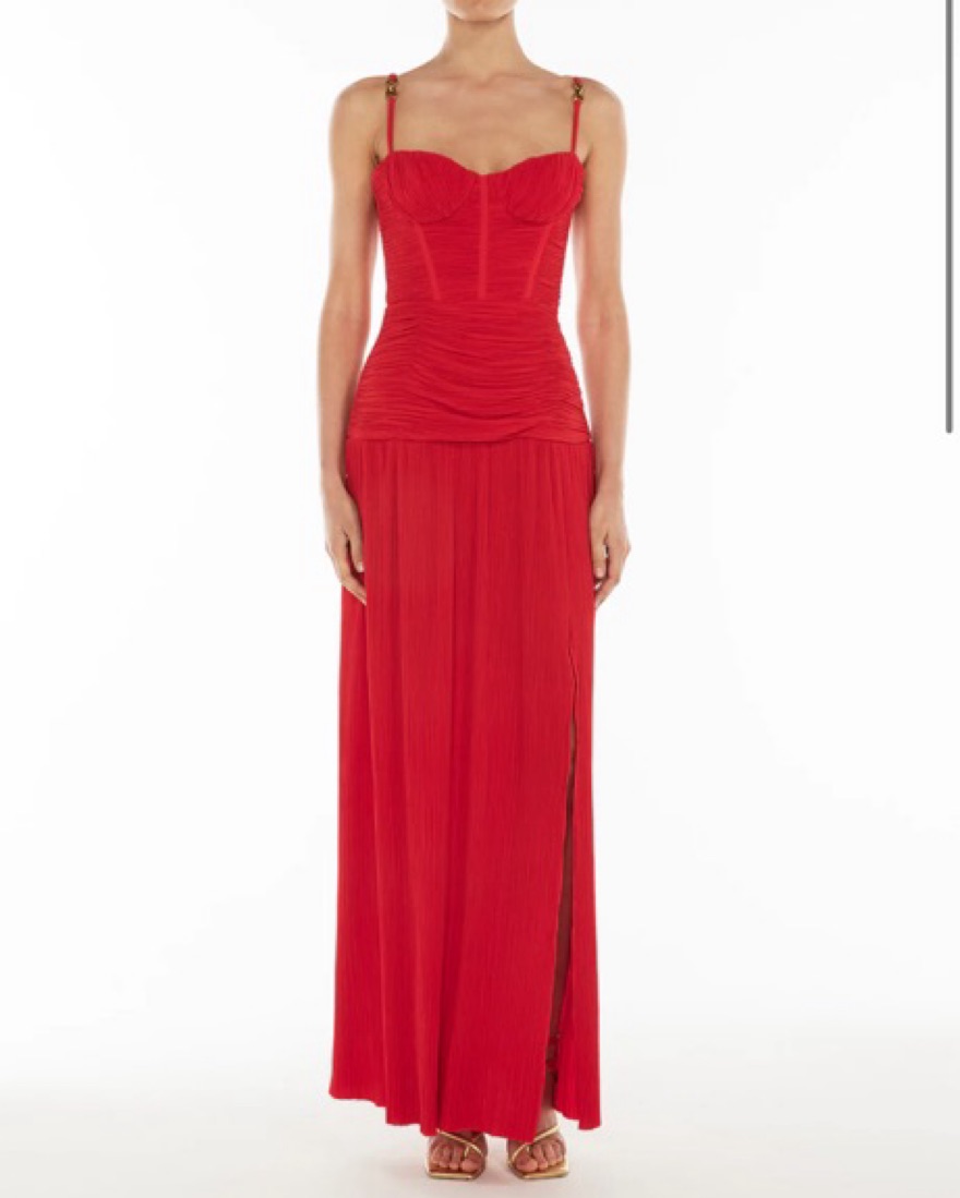 open lace back dress Manning Cartell Double Time Pleat Dress  Boutique Brags