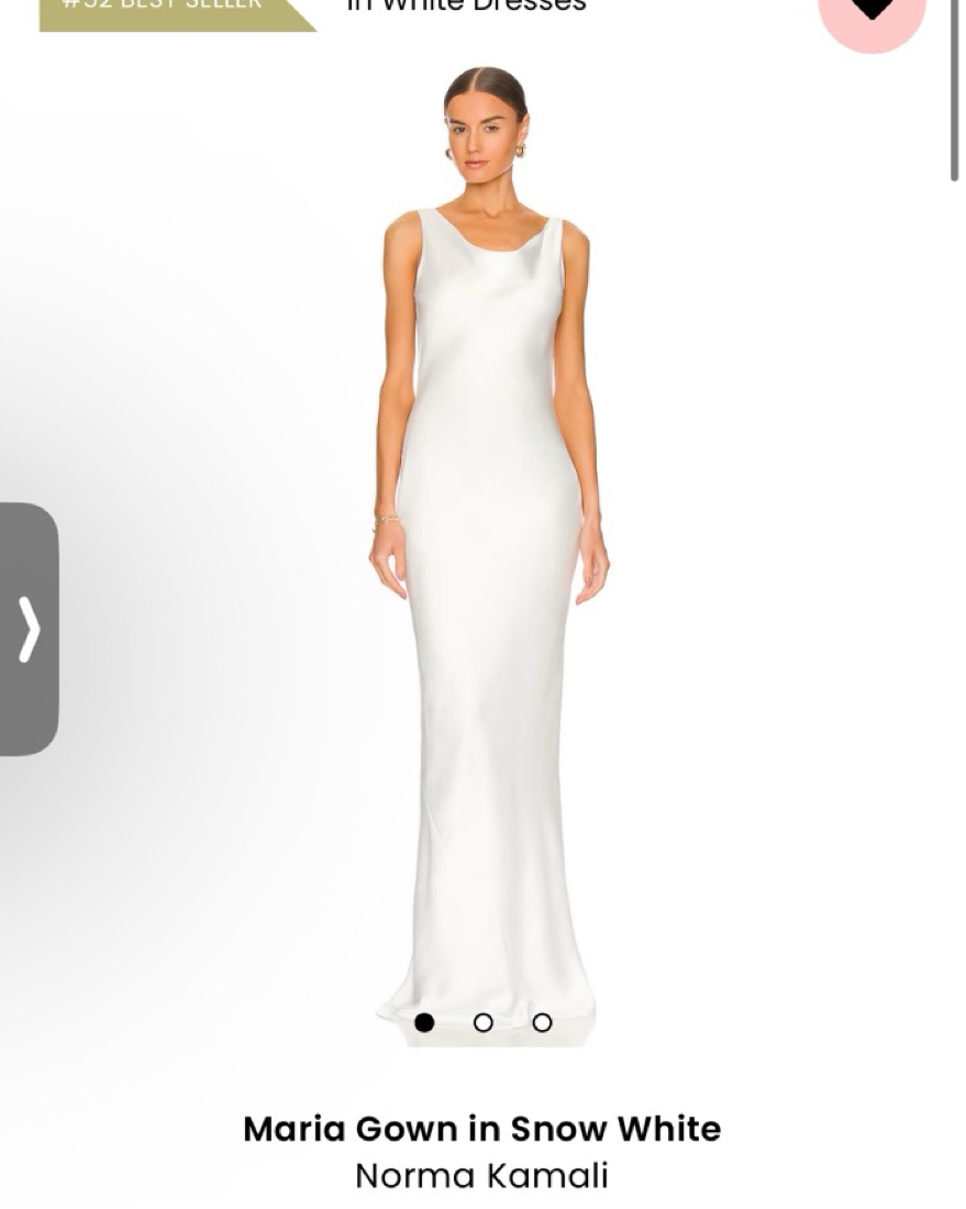 Maria Gown Norma Kamali by Norma Kamali - Pickle