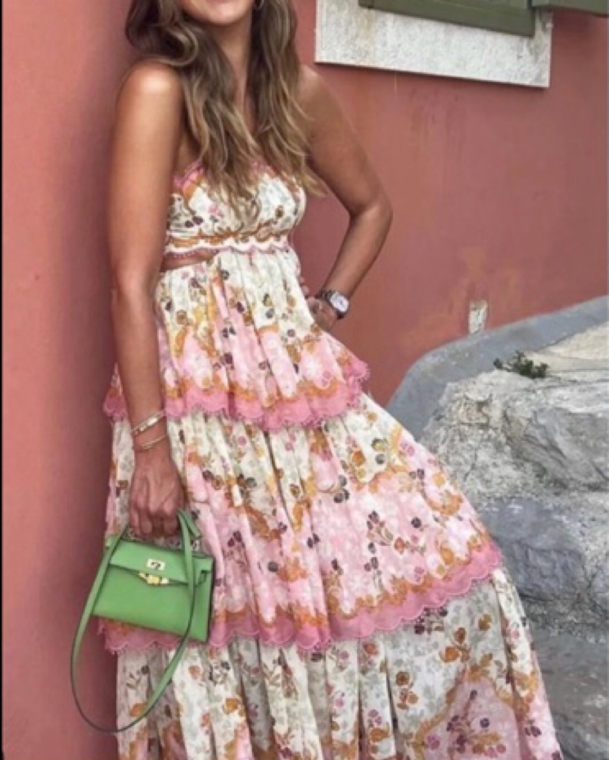 Zimmermann Laurel Frill Dress by Zimmermann - Pickle