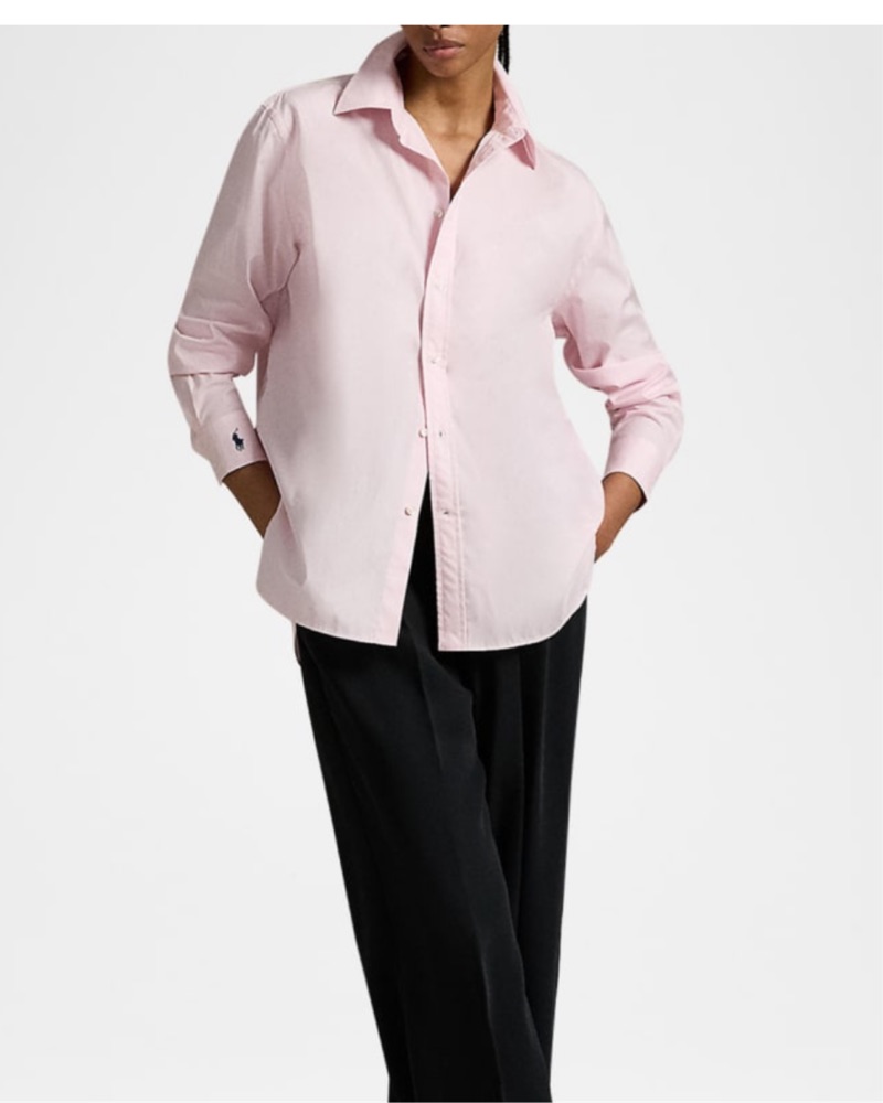 Ralph Lauren The Big Shirt M ピンクの通販 | NEXTGENINVESTING