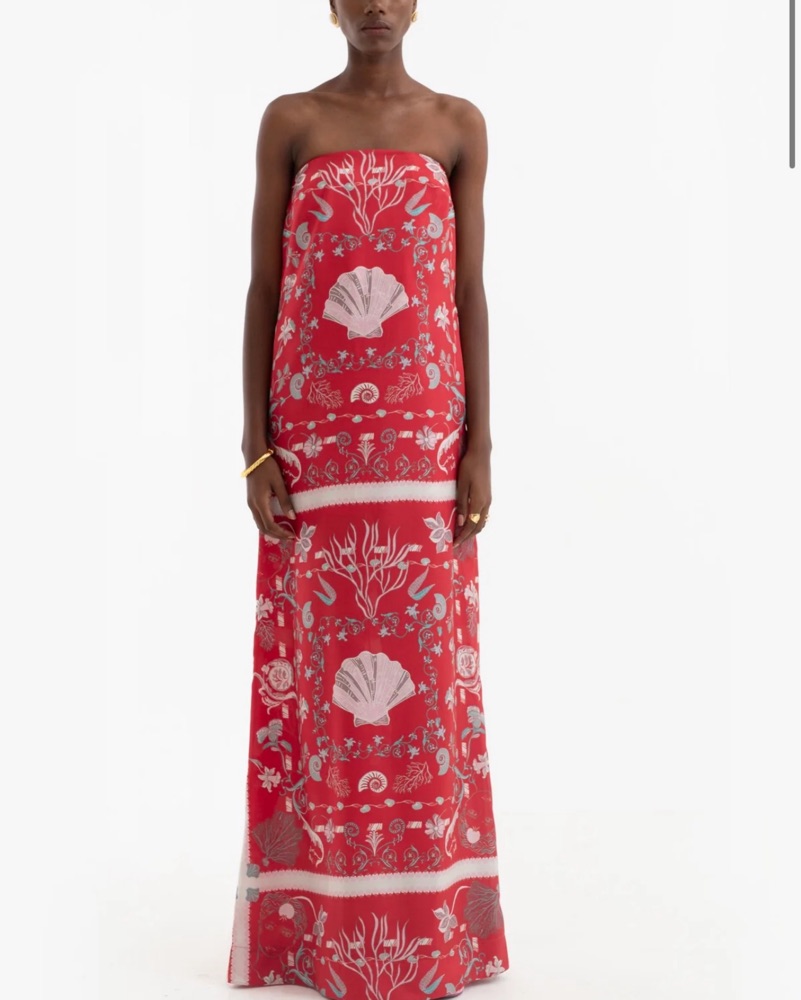 vintage miu miu dress Miu Miu SS2004 Silk Striped Midi Dress