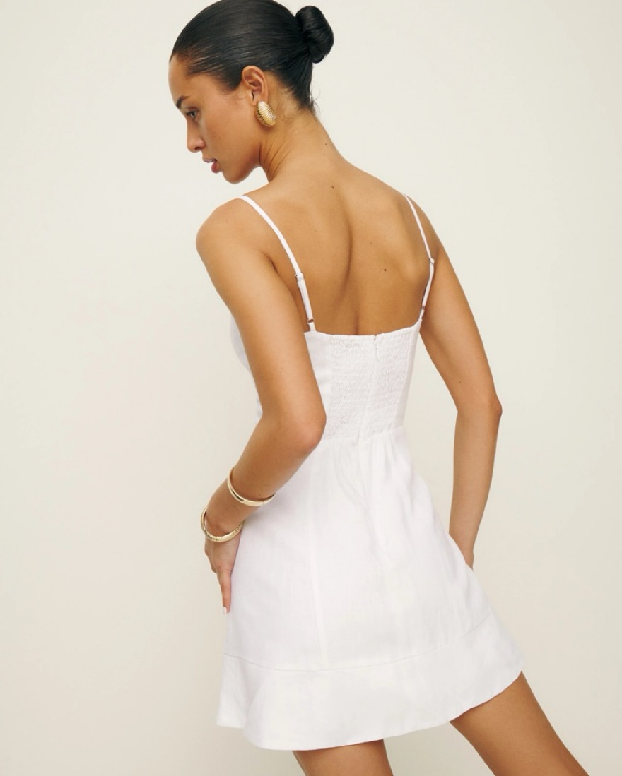 reformation holt linen dress Reformation Holt Linen Dress