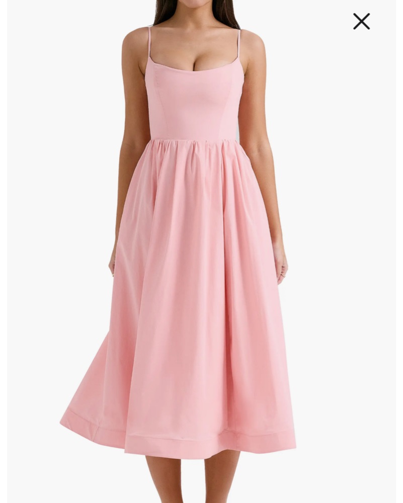 House Of CB Lolita Fit & Flare Dress by House of CB - Pickle