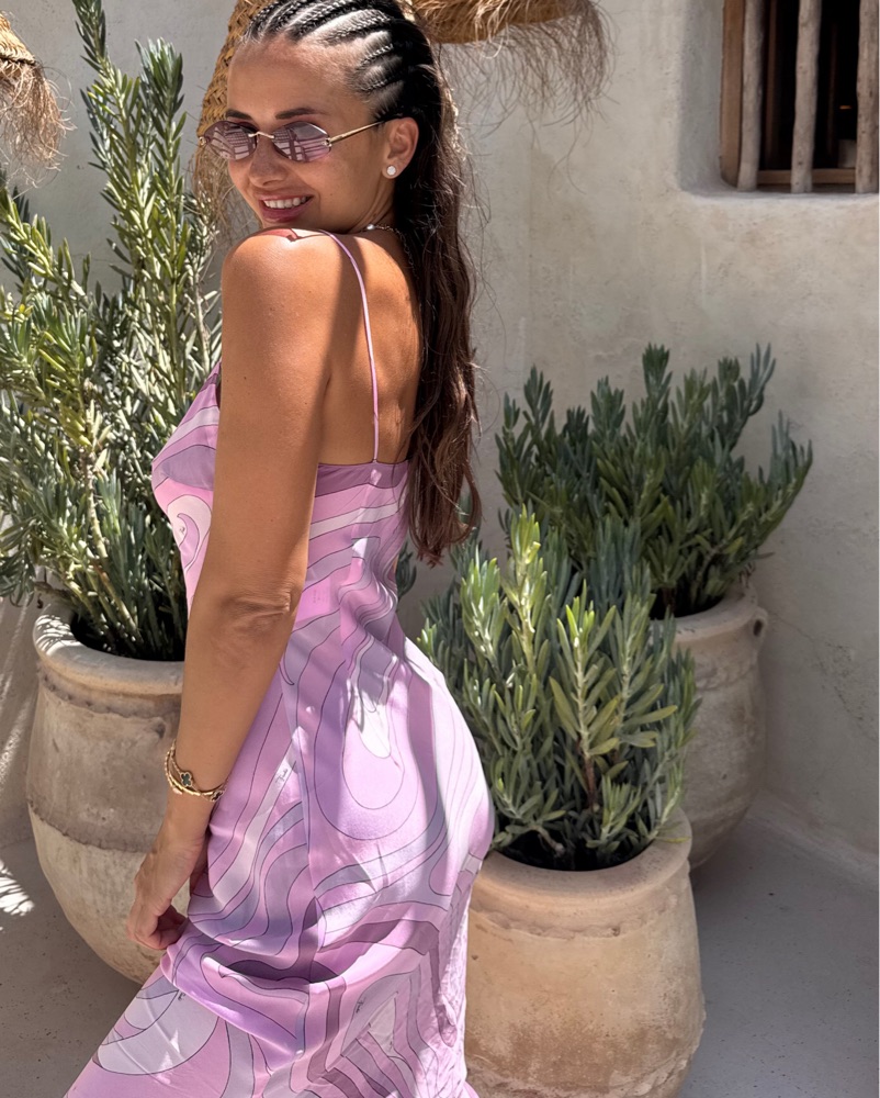 Emilio Pucci Silk Maxi Dress by Pucci - Pickle