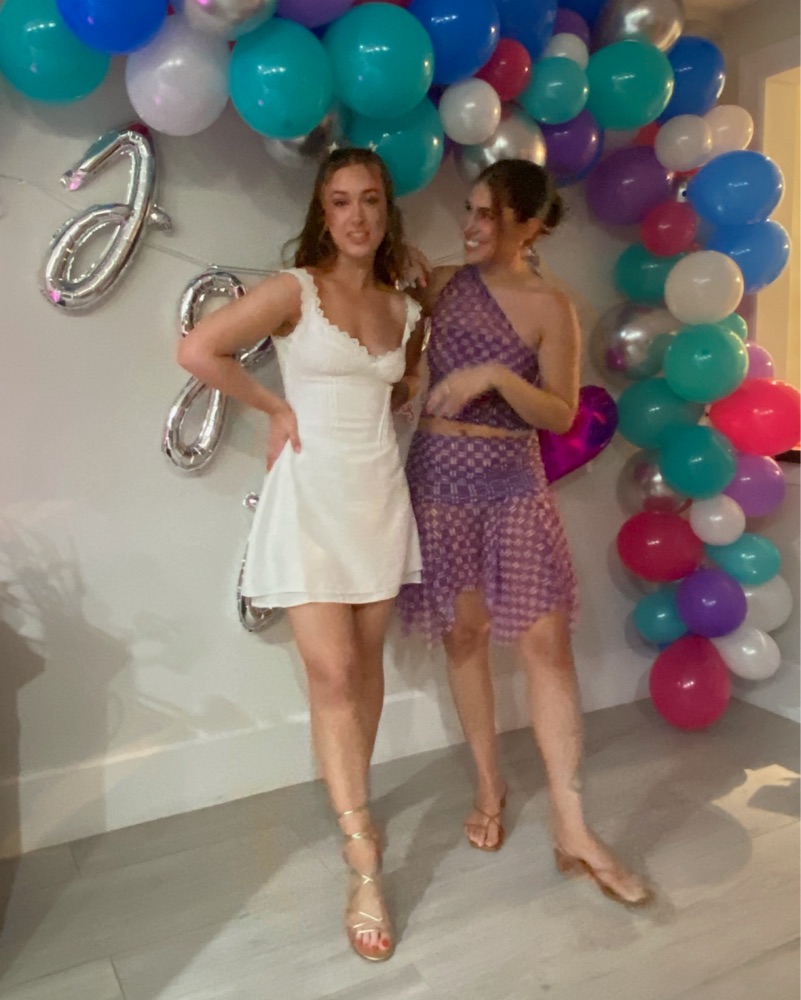 Gimaguas Purple Disco Skirt by Gimaguas - Pickle
