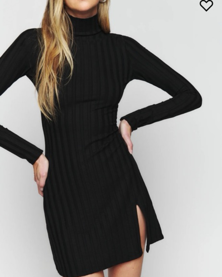 reformation libra knit dress Reformation Libra Knit Mini Dress
