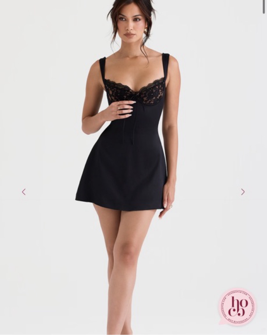 house of cb adriana mini dress House Of CB adriana Silk Mini Dress by House of CB