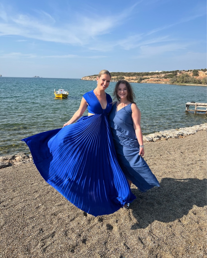 alc blue pleated dress ALC Satin Alejandra Pleated Dress by ALC