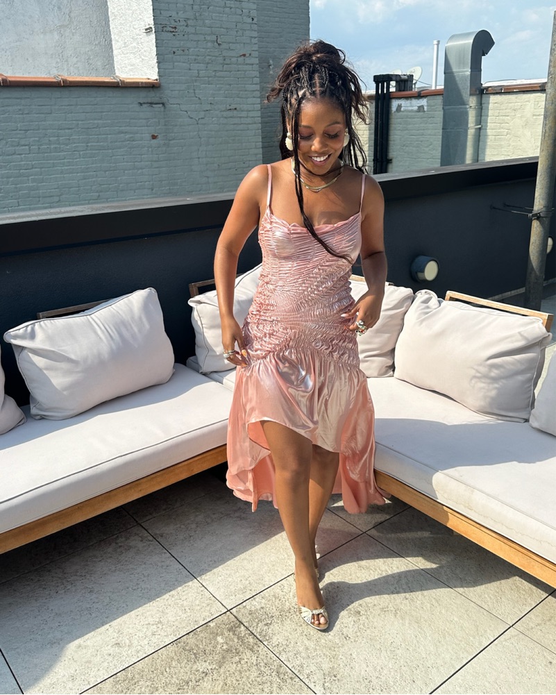 Georgia Hardinge Celestial Pink Dress by Georgia Hardinge - Pickle