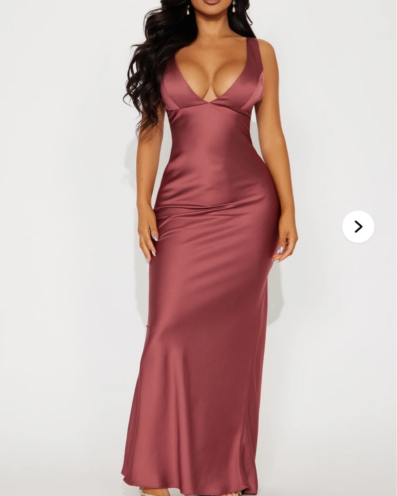 fashion nova long elegant dresses Elegant Lace Maxi Dress - Rose