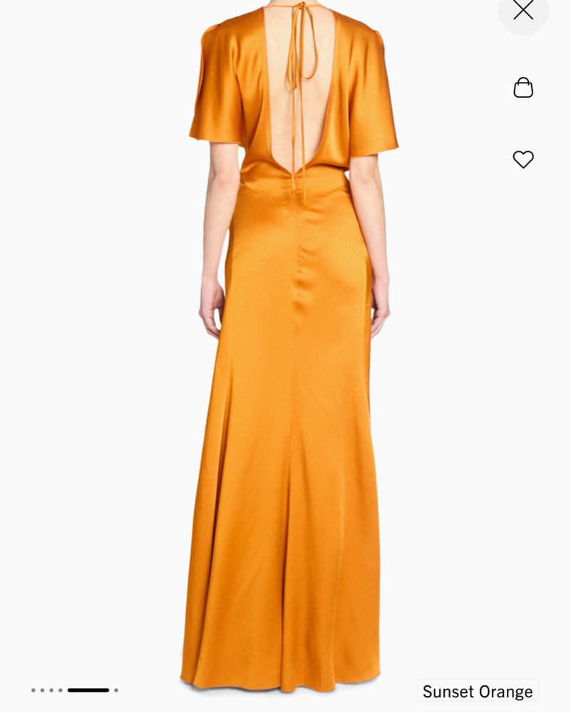 Victoria Beckham Gathered Maxi Gown by Victoria Beckham - Pickle