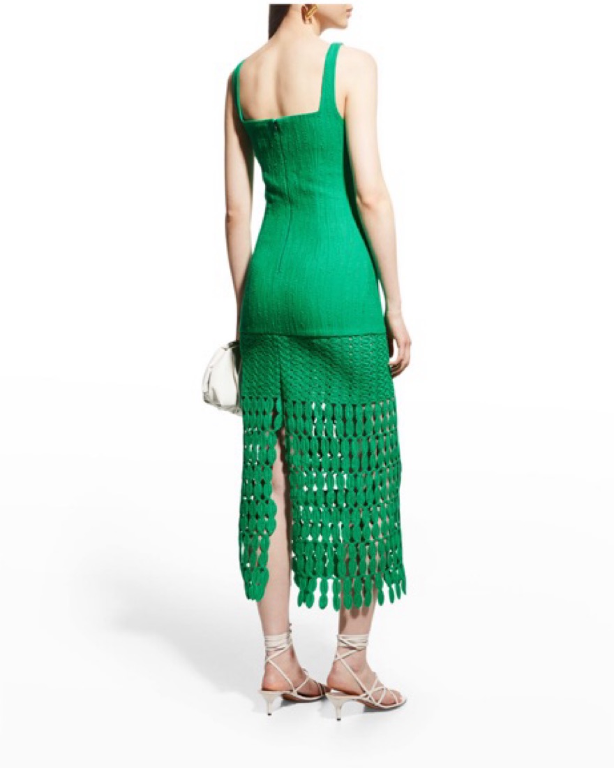 Alexis Crochet Midi Dress by Alexis - Pickle