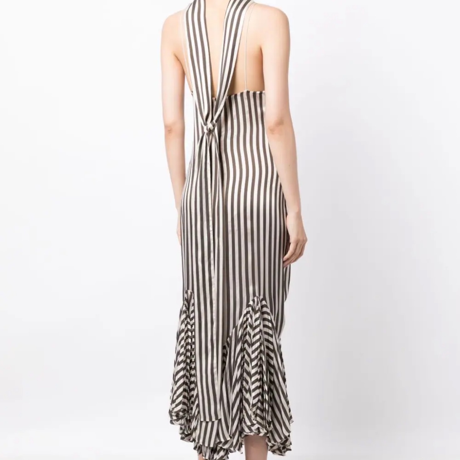 khaite candita silk maxi dress Khaite