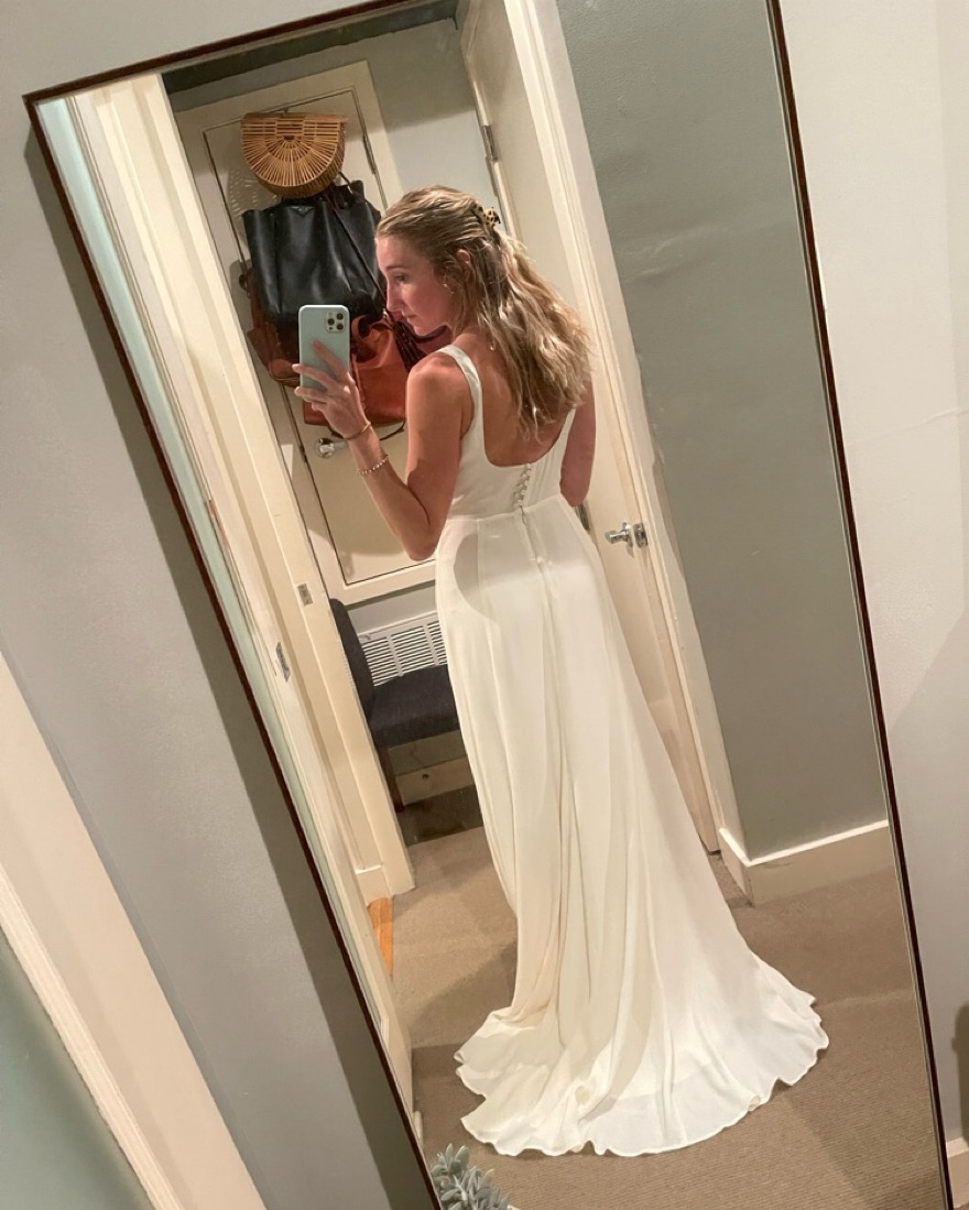 Reformation Lecce Dress In Ivory by Reformation - Pickle