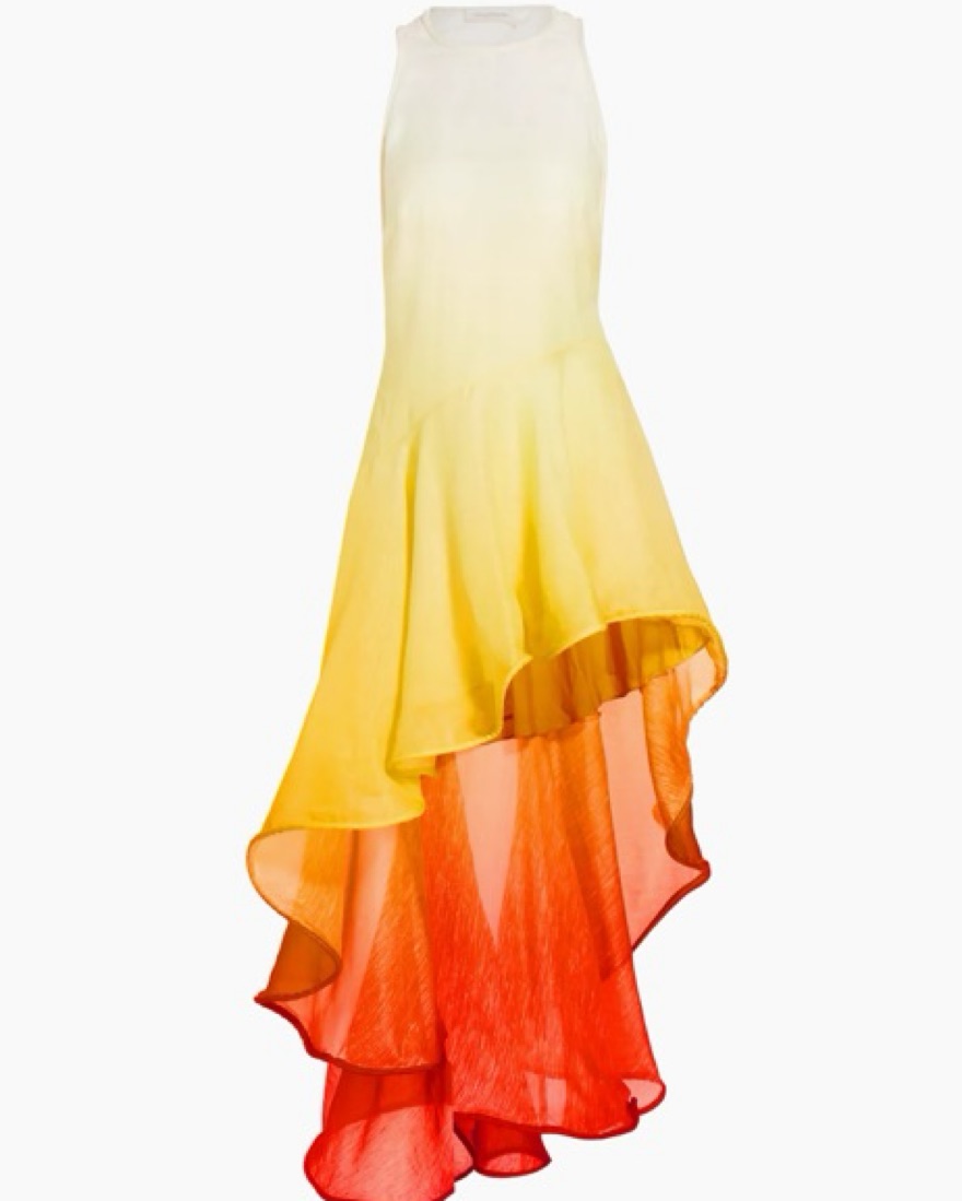 ZIMMERMANN Yellow & Orange Dress | Pickle