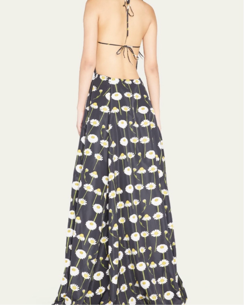 Bernadette Daisy Halter Dress by BERNADETTE - Pickle