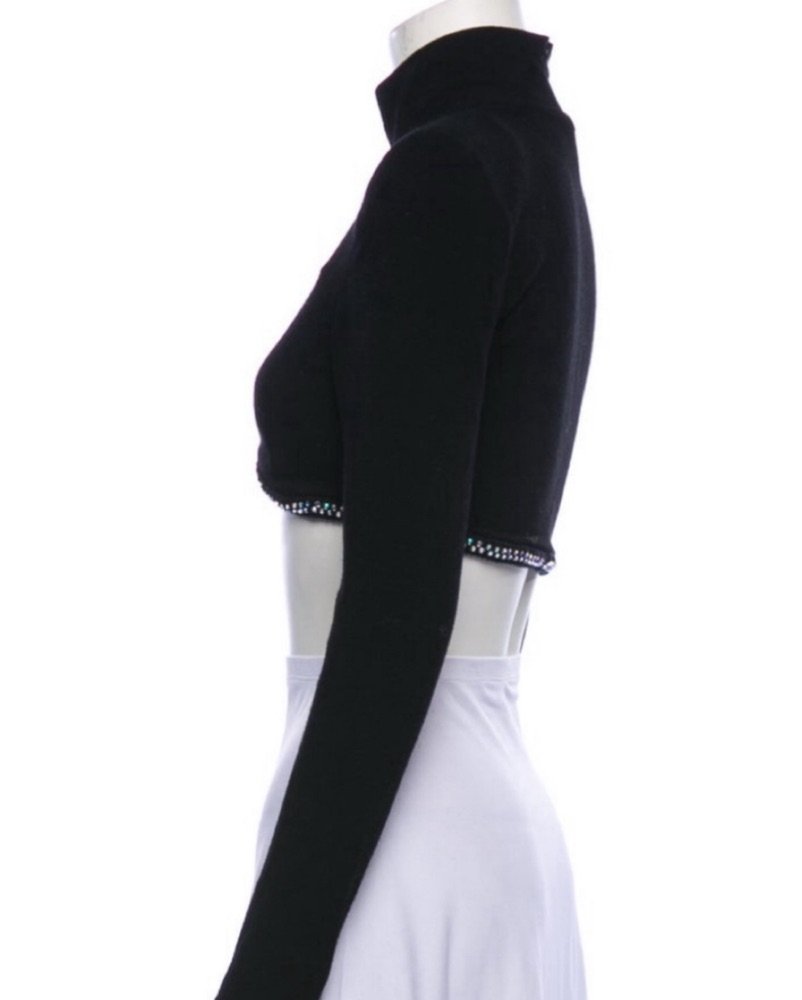 Chanel Fitted Crop Top by Chanel - Pickle