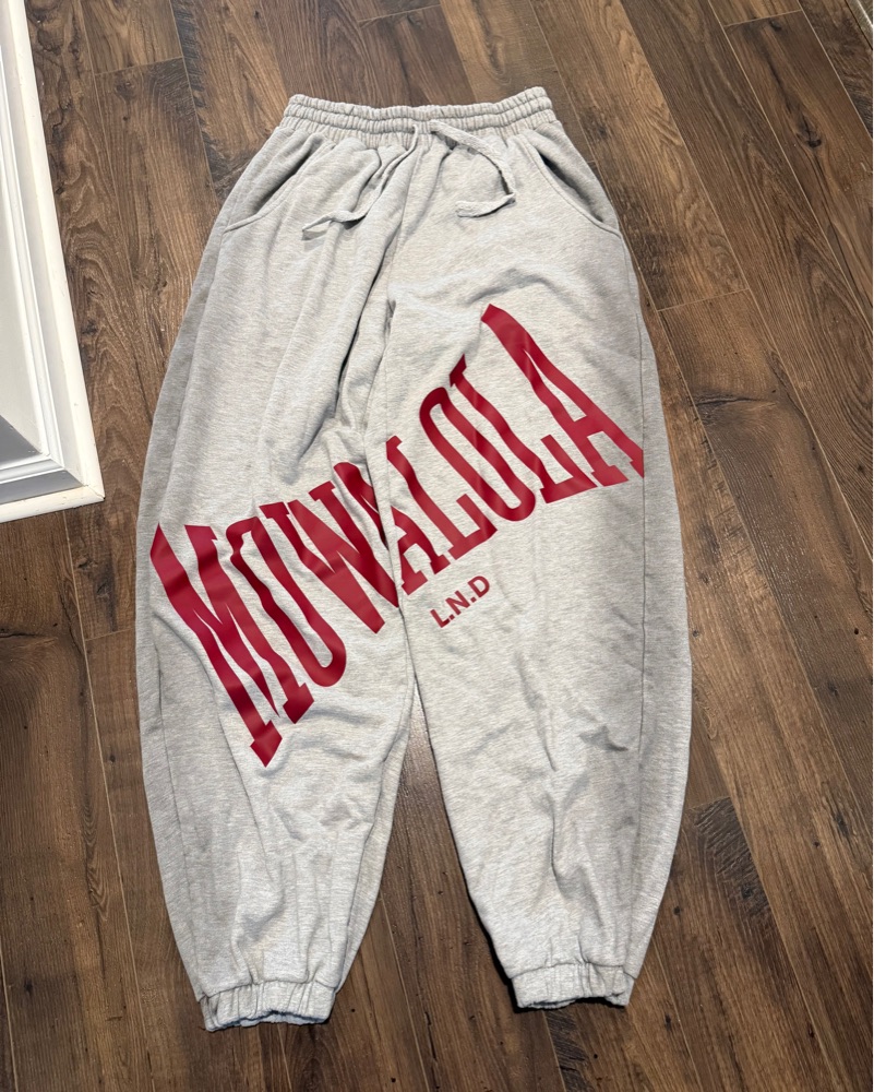Mowalola Stamp Joggers | Pickle