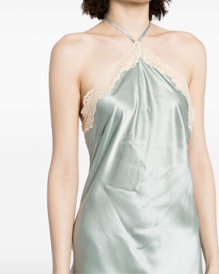 long silk dress white Silk Slip Dress Maxi  YAEL