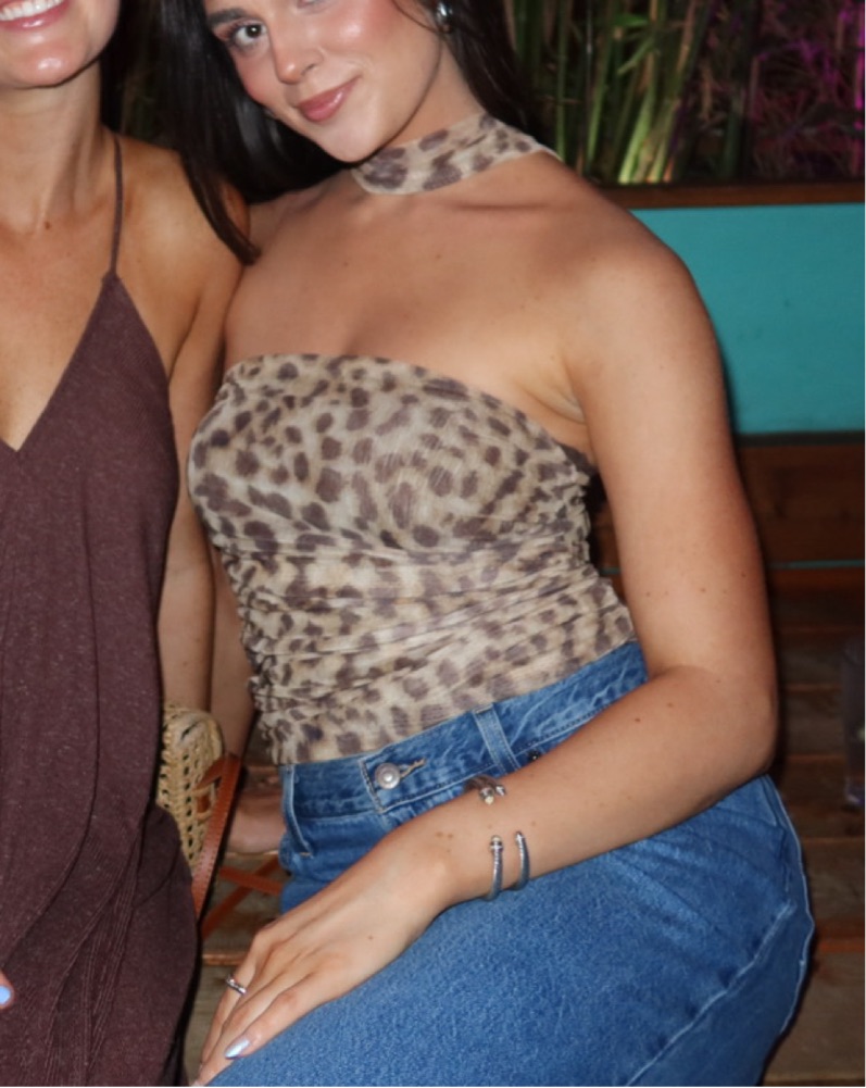 Cheetah Scarf Top- Zara | Pickle