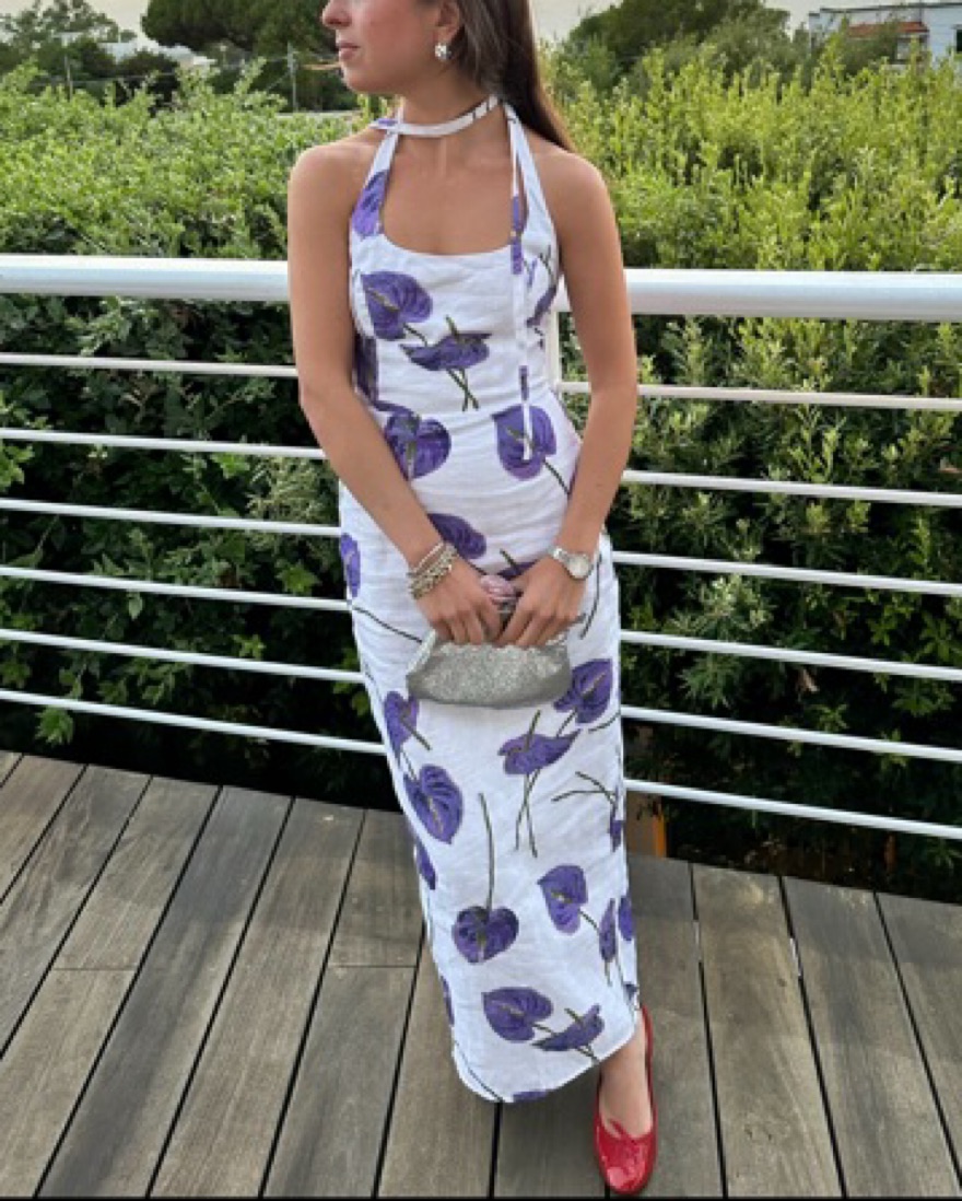 yana linen dress Reformation Yana Linen Midi Dress